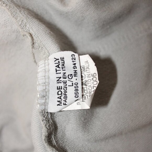 Femme Fatale Italy Size Large Open Front Layered Cardigan Gray - Picture 6 of 6